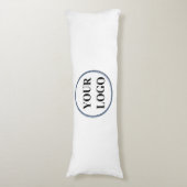 ネイビーブルーホワイトグリッターパーソナライズされたギフトアイディア ボディピロー (正面縦)