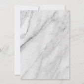 ネイビーブルーボーイマーブルバプテスマ 招待状 (裏面)