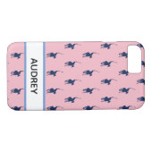 ネイビーブルーポロ選手 Case-Mate iPhoneケース (裏面(横))