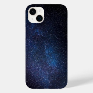 ネイビーブルーミルキーウェイナイトスキー銀河系写真 Case-Mate iPhone 14 PLUSケース