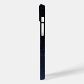 ネイビーブルーミルキーウェイナイトスキー銀河系写真 Case-Mate iPhoneケース (裏面 / 左)