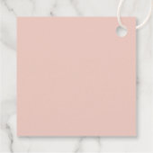 ネイビーブルーモダンバラ金ゴールド結婚ズリングや輪賛成 フェイバータグ (裏面)