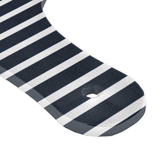 ネイビーブルーモダンボパーソナライズされた カッティングボード (角)