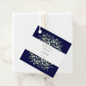 ネイビーブルーユーカリプトゥスフォーエバー結婚ズ フェイバータグ (インサイチュ)