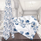 ネイビーブルーユーカリ緑の水色結婚の ネクタイ