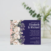 ネイビーブルーライトピンク結婚フローラ予算 (スタンド正面)