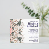 ネイビーブルーライトピンク結婚フローラ予算 (スタンド正面)