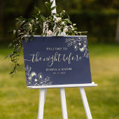 ネイビーブルーリハーサルディナーの前の夜 ポスター