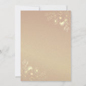 ネイビーブルーリハーサルディナーの前の夜 招待状 (裏面)