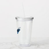 ネイビーブルーヴィンテージガ アクリルタンブラー (左)