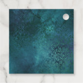 ネイビーブルーヴィンテージバードアンドクラウン フェイバータグ (裏面)