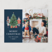 ネイビーブルー写真 シーズンポストカード (正面)