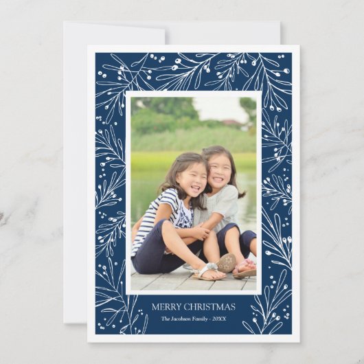 ネイビーブルー冬支所 |休日の写真2017 シーズンカード (正面)