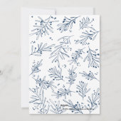 ネイビーブルー冬支所 |休日の写真2017 シーズンカード (裏面)