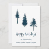 ネイビーブルー冬樹 シーズンカード (正面)