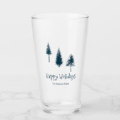 ネイビーブルー冬樹 タンブラーグラス (正面)