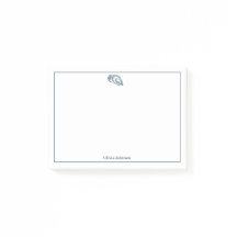 ネイビーブルー動物イラストレーション海生ミニマル