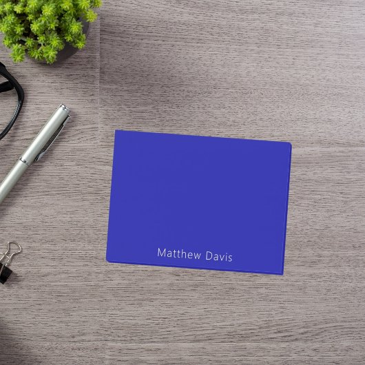 ネイビーブルー名 ポストイット