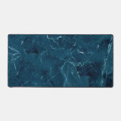 ネイビーブルー大理石テクスチャ デスクマット (正面)