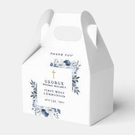 ネイビーブルー植物聖モダン聖会 フェイバーボックス