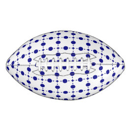 ネイビーブルー水玉模様、水玉模様パターン、ドット アメリカンフットボール