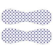 ネイビーブルー水玉模様、水玉模様パターン、ドット ソフトボール (パネル)