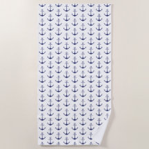 ネイビーブルー白航海のいかりパタモダンーン