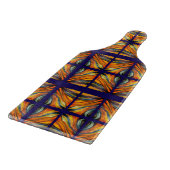 ネイビーブルー砂漠インスピレーション カッティングボード (角)