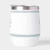 ネイビーブルー航海のボートホイールブルースターズ (右面)