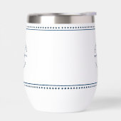 ネイビーブルー航海のボートホイールブルースターズ (左面)