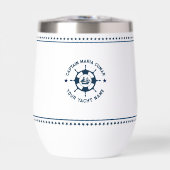 ネイビーブルー航海のボートホイールブルースターズ (正面)