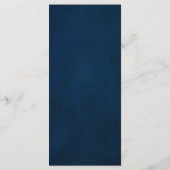 ネイビーブルー赤面ピンクローズボタニッ結婚クス メニュー (裏面)