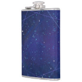 ネイビーブルー輝き フラスク (左)