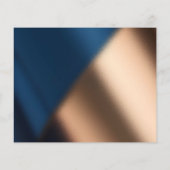 ネイビーブルー金ゴールドメイクアップアーティストサロン写真エレガント チラシ (裏面)