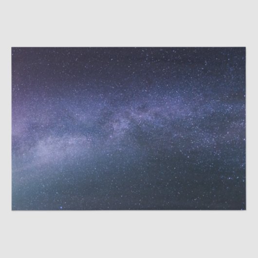 ネイビーブルー銀河系スターリーナイトスターズモダン 薄葉紙 (正面)