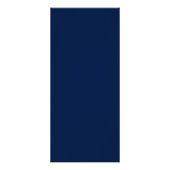 ネイビーブルー&グラムシルバー紙吹雪結婚ズメニュー ラックカード (裏面)