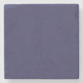 ネイビーブルー ストーンコースター (正面)