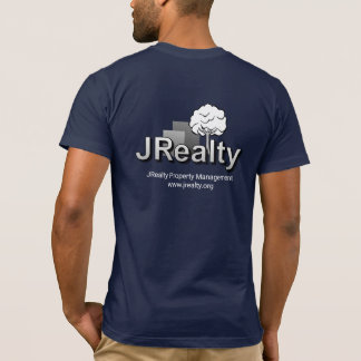 ネイビーブルー・トリブレンドTシャツ Tシャツ