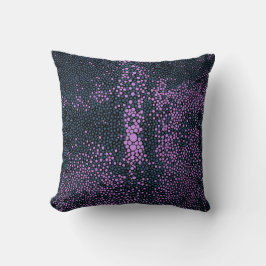 ネイビーブルー&パープルシャグレン クッション