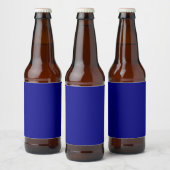 ネイビーブルー ビールラベル (ボトル)