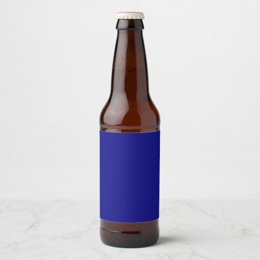 ネイビーブルー ビールラベル (正面)