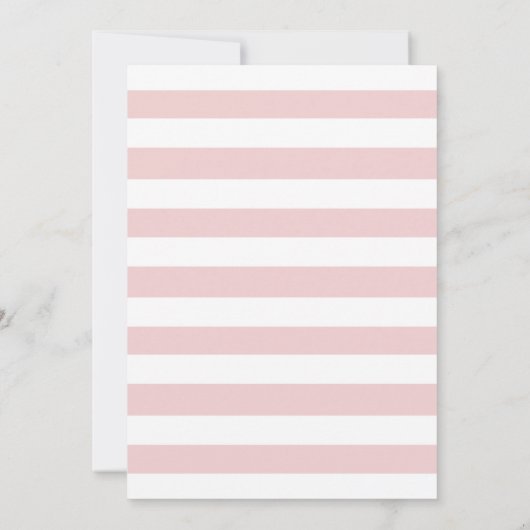 ネイビーブルー&ピンクフローラ卒業式 招待状 (裏面)