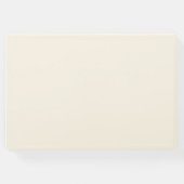 ネイビーブルー |ブルゴーニュ開花水結婚色 ゲストブック (裏面)