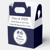 ネイビーブルー，ホワイト，高校懇親会優遇箱 フェイバーボックス (オープン)