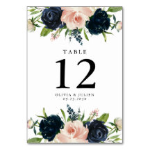 ネイビーブルー&赤面バラ結婚ズ