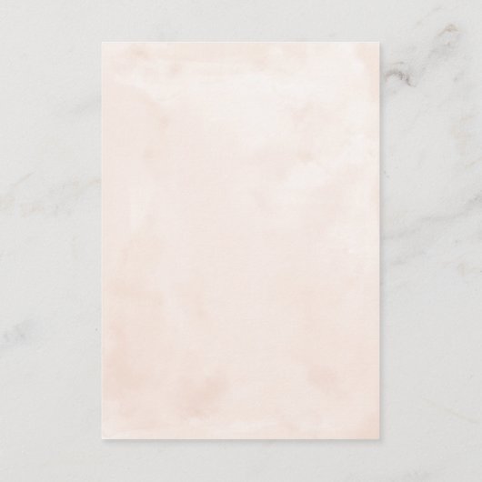 ネイビーブルー&金ゴールドバラズ結婚詳細 エンクロージャーカード (裏面)