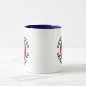 ネイビーブルー 11oz カスタムクリケット マグ (中央)
