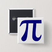 ネイビーブルーPi記号 缶バッジ (正面&裏面)