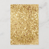 ネイビーブルーQRコードギフトレジストリベビーシャワー エンクロージャーカード (裏面)