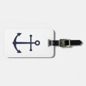 ネイビーブ航海のルーいかり ラゲッジタグ (正面横)